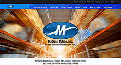 Desktop Screenshot of materialmotion.com
